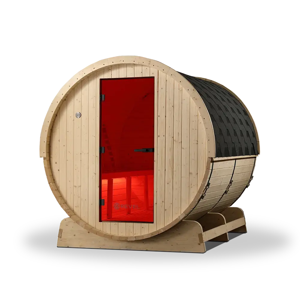 Revel Eden - 8 Person Traditional Barrel Sauna - Image 19