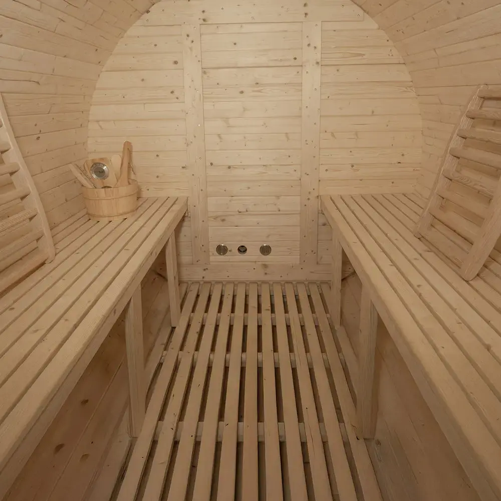 Revel Eden - 8 Person Traditional Barrel Sauna - Image 23