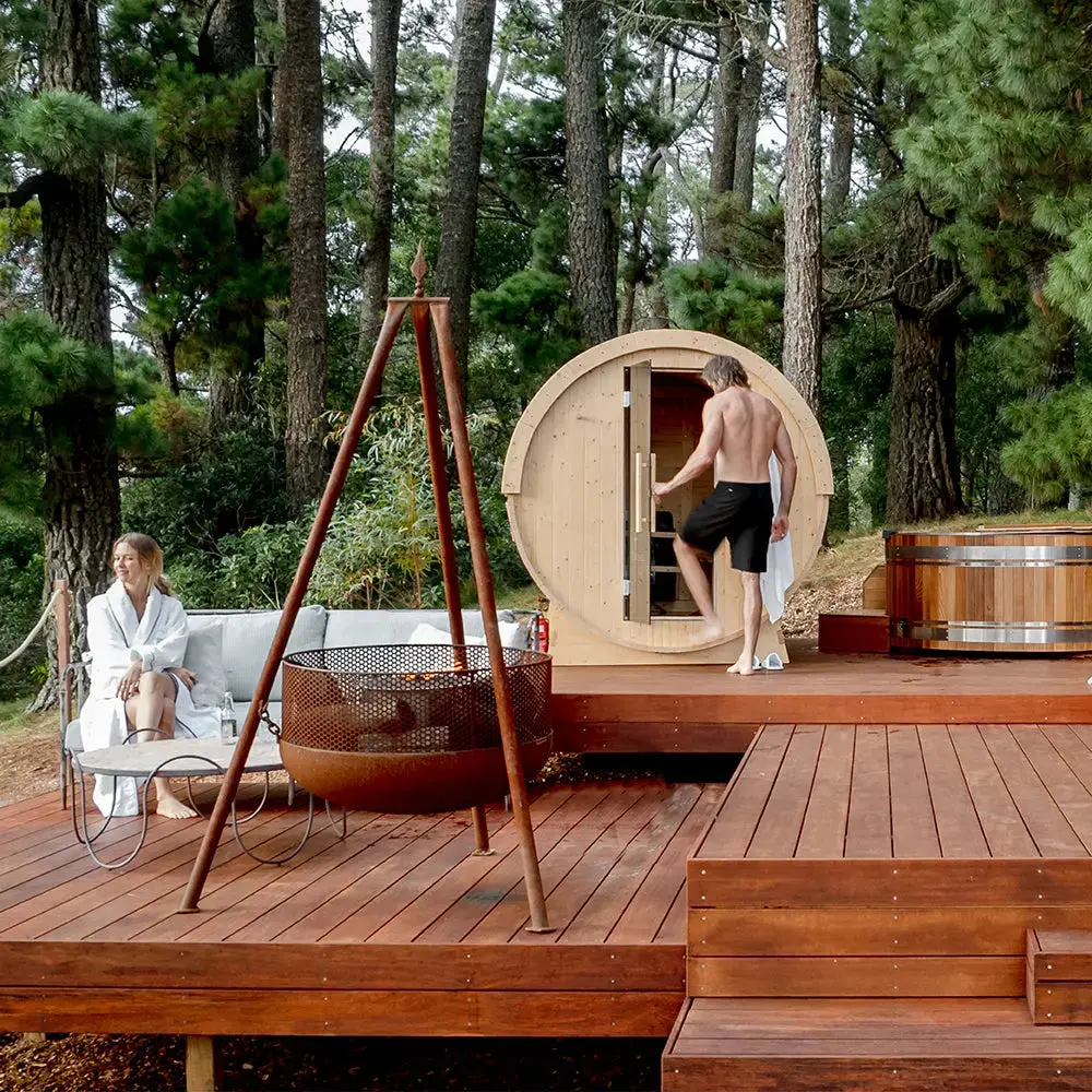 Revel Eden - 8 Person Traditional Barrel Sauna - Image 3