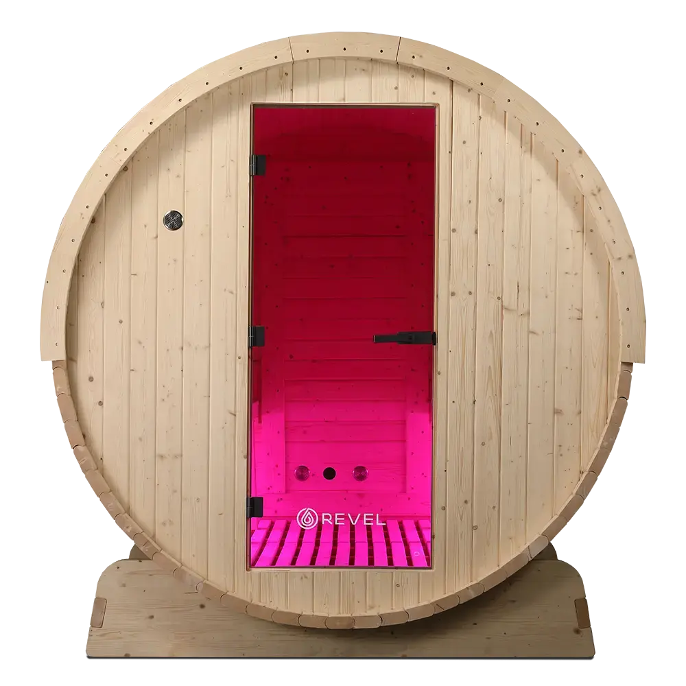 Revel Eden - 8 Person Traditional Barrel Sauna - Image 6
