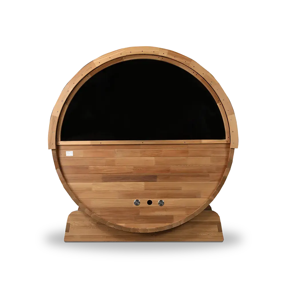 Revel Edenview - 4 Person Traditional Cedar Barrel Sauna - Image 24