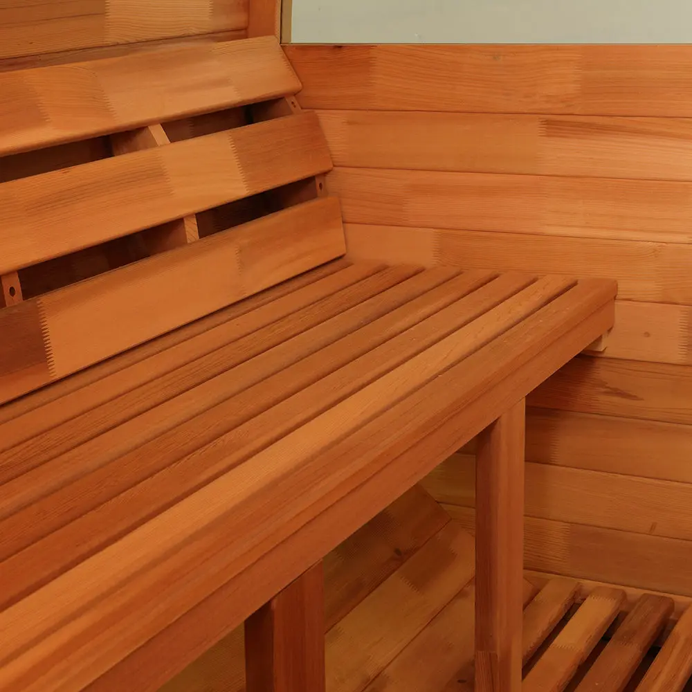 Revel Edenview - 8 Person Traditional Cedar Barrel Sauna - Image 35