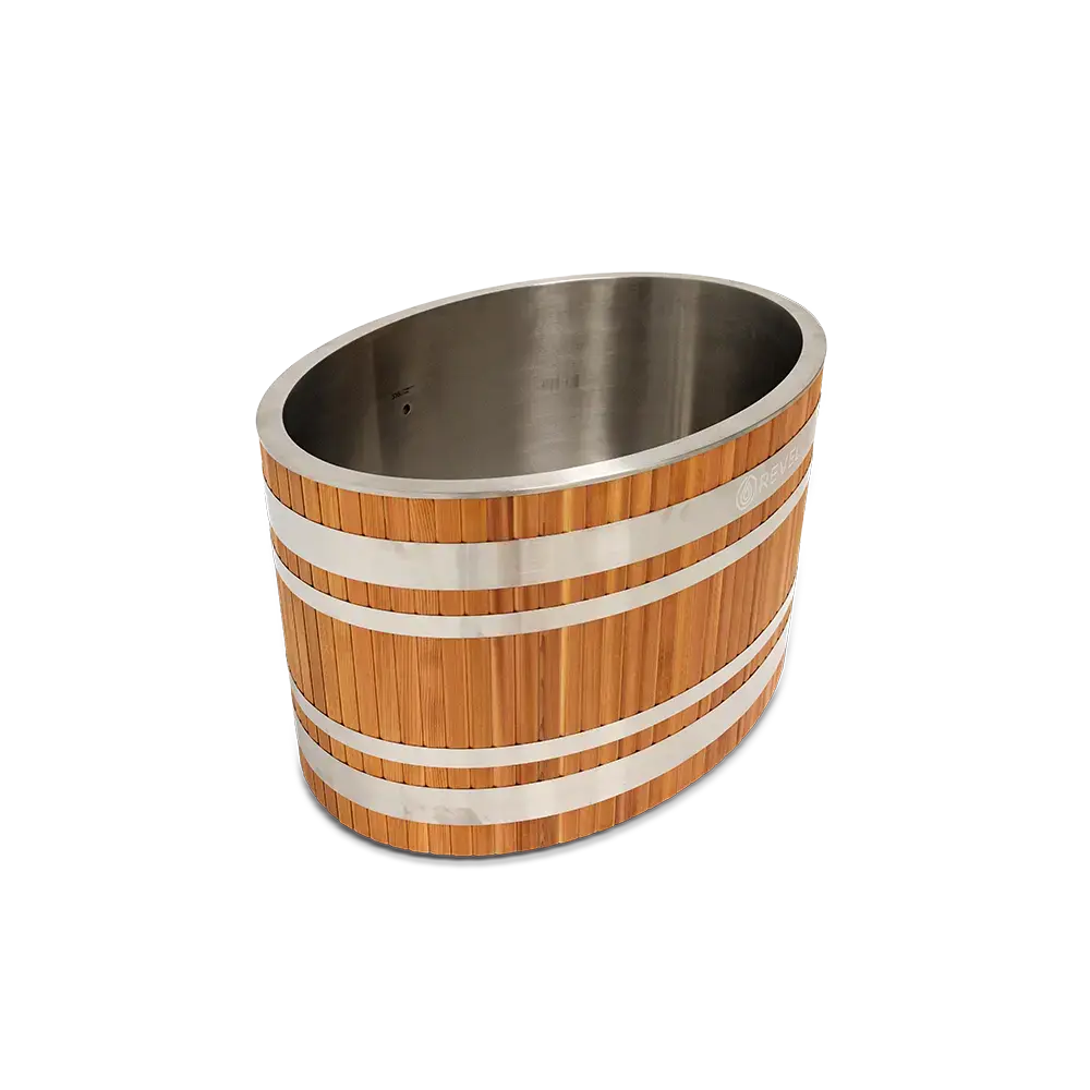 Revel Glacier Solo – Premium Cedar Ice Bath - Image 9