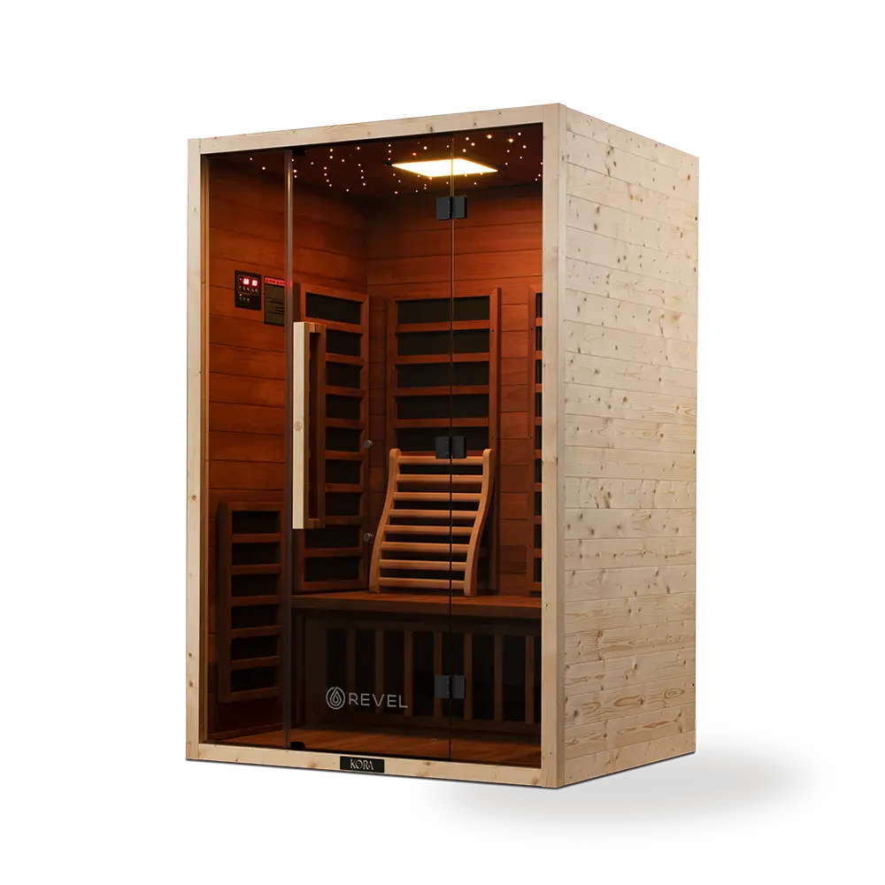 Revel Kora 2 Person Far Infrared Sauna - Next Gen - Image 11