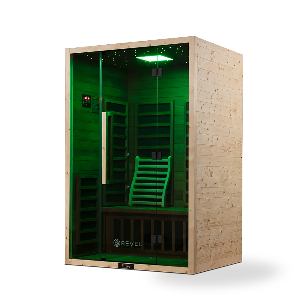 Revel Kora 2 Person Far Infrared Sauna - Next Gen - Image 12