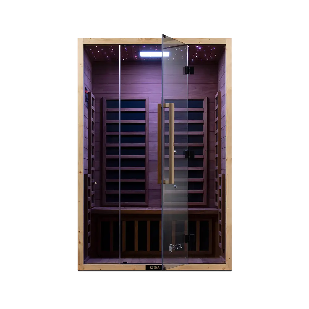Revel Kora 2 Person Far Infrared Sauna - Next Gen - Image 18
