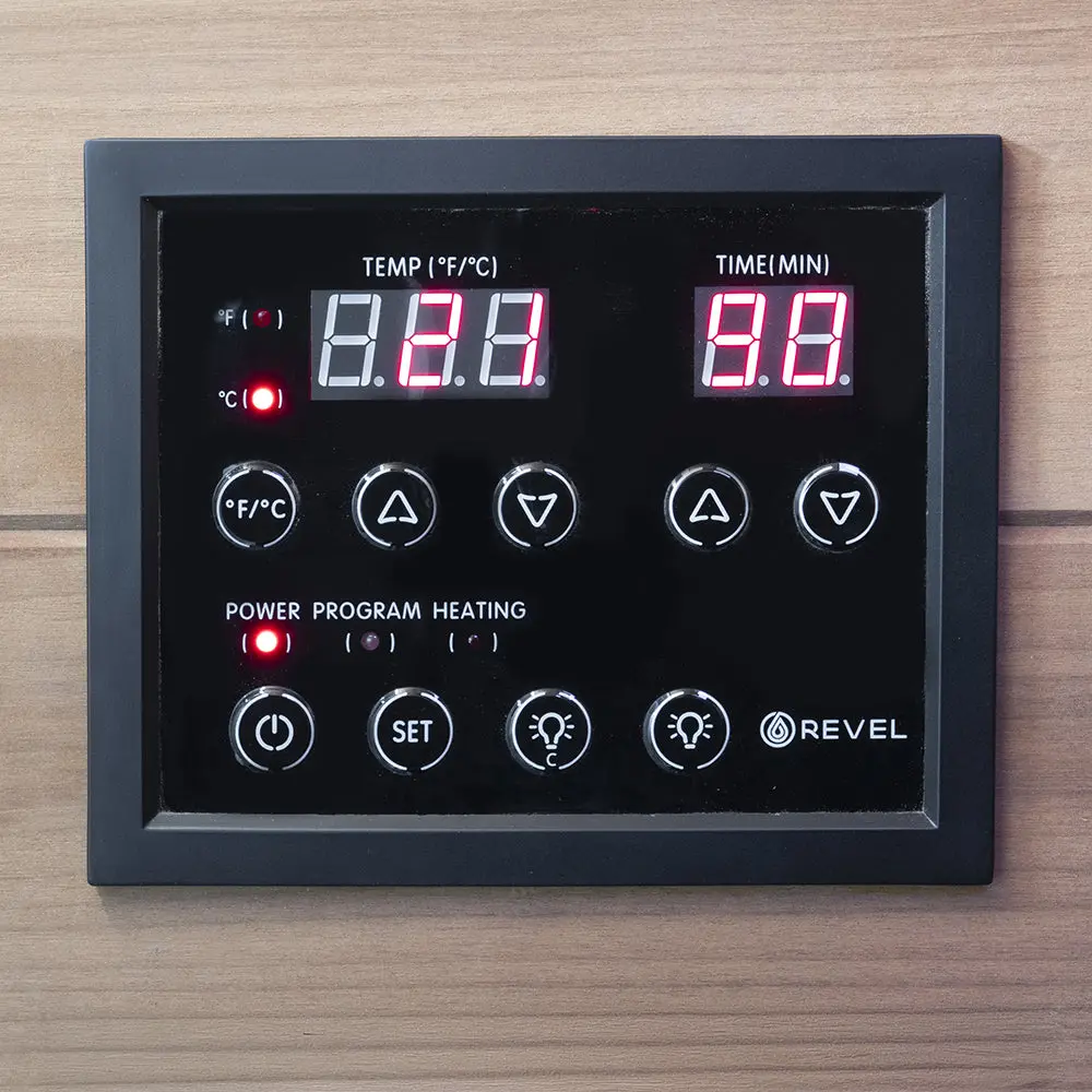 Revel Kora 2 Person Far Infrared Sauna - Next Gen - Image 4