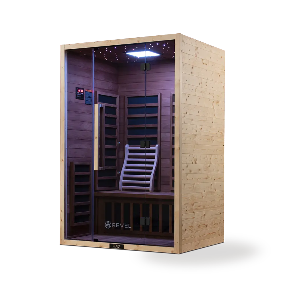 Revel Kora 2 Person Far Infrared Sauna - Next Gen - Image 9