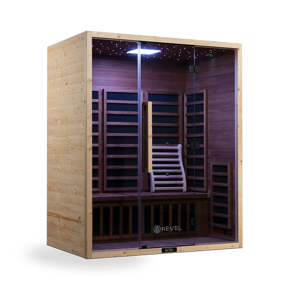 Revel Kora 3 Person Far Infrared Sauna - Next Gen - Image 11