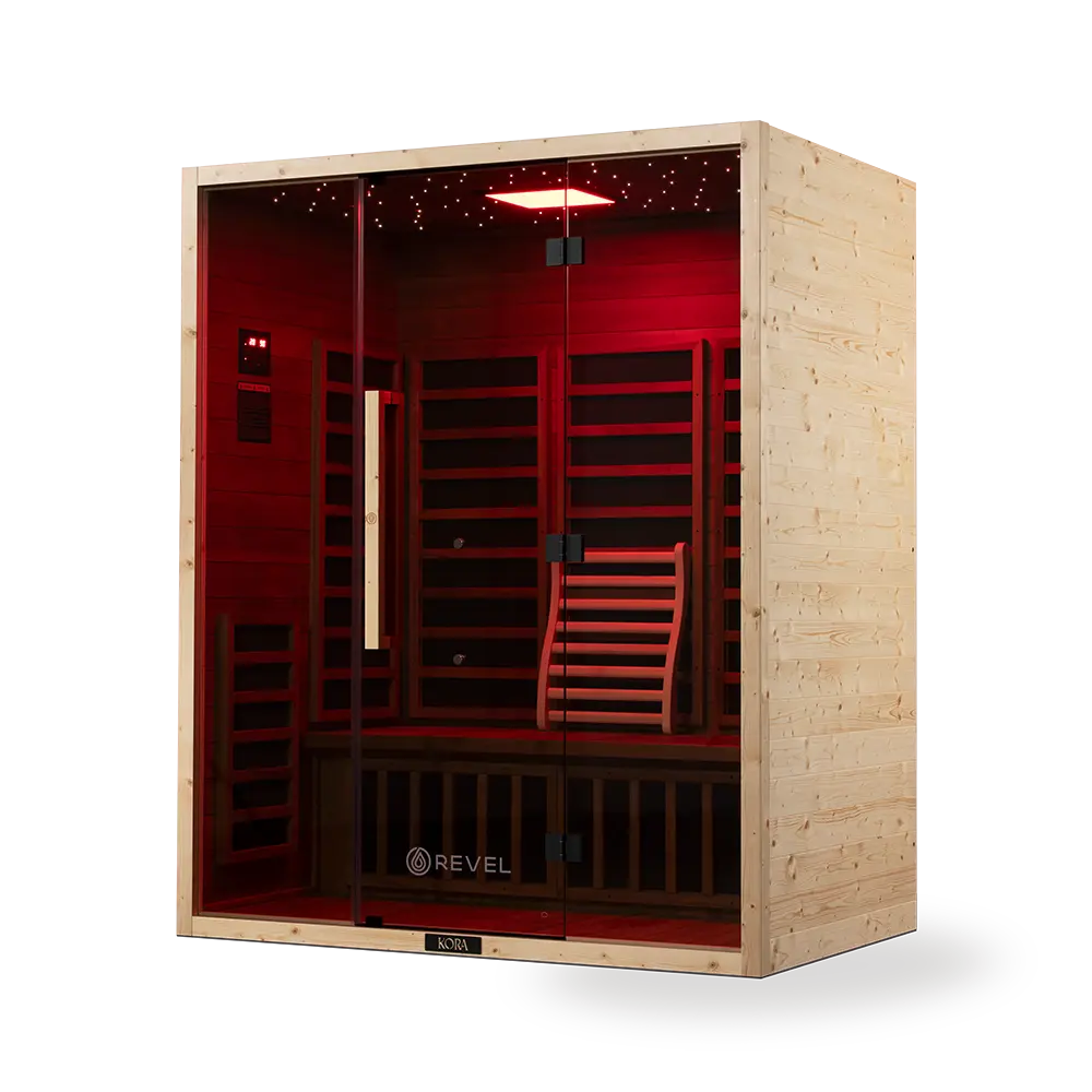 Revel Kora 3 Person Far Infrared Sauna - Next Gen - Image 16