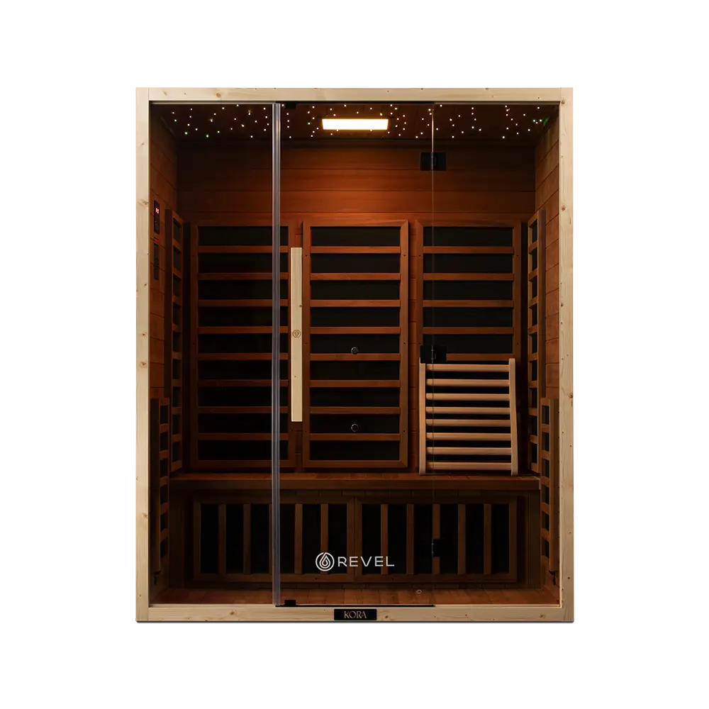 Revel Kora 3 Person Far Infrared Sauna - Next Gen - Image 18