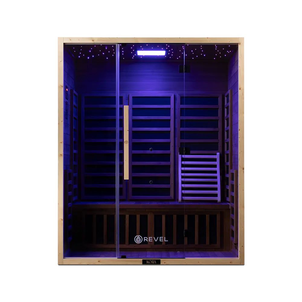 Revel Kora 3 Person Far Infrared Sauna - Next Gen - Image 19