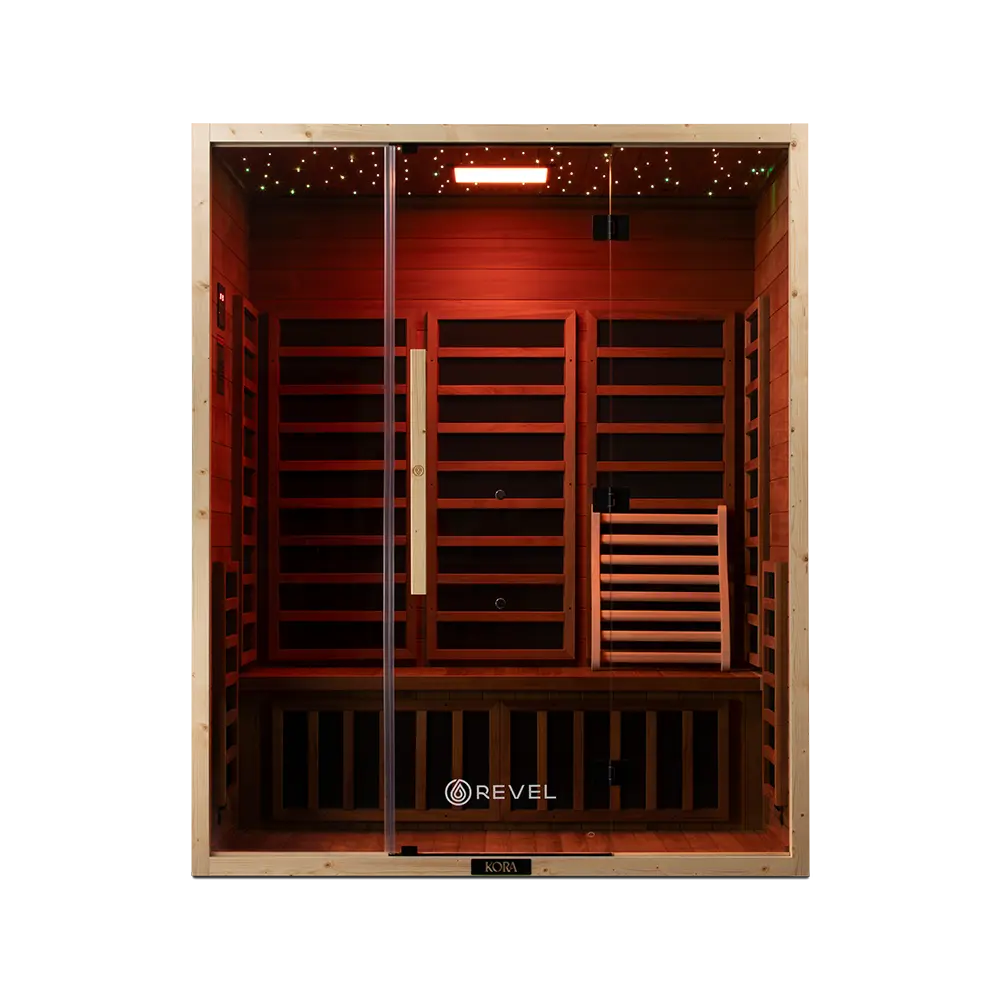 Revel Kora 3 Person Far Infrared Sauna - Next Gen - Image 21