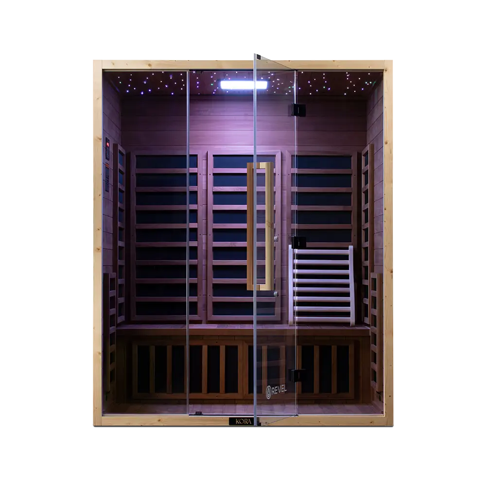 Revel Kora 3 Person Far Infrared Sauna - Next Gen - Image 22