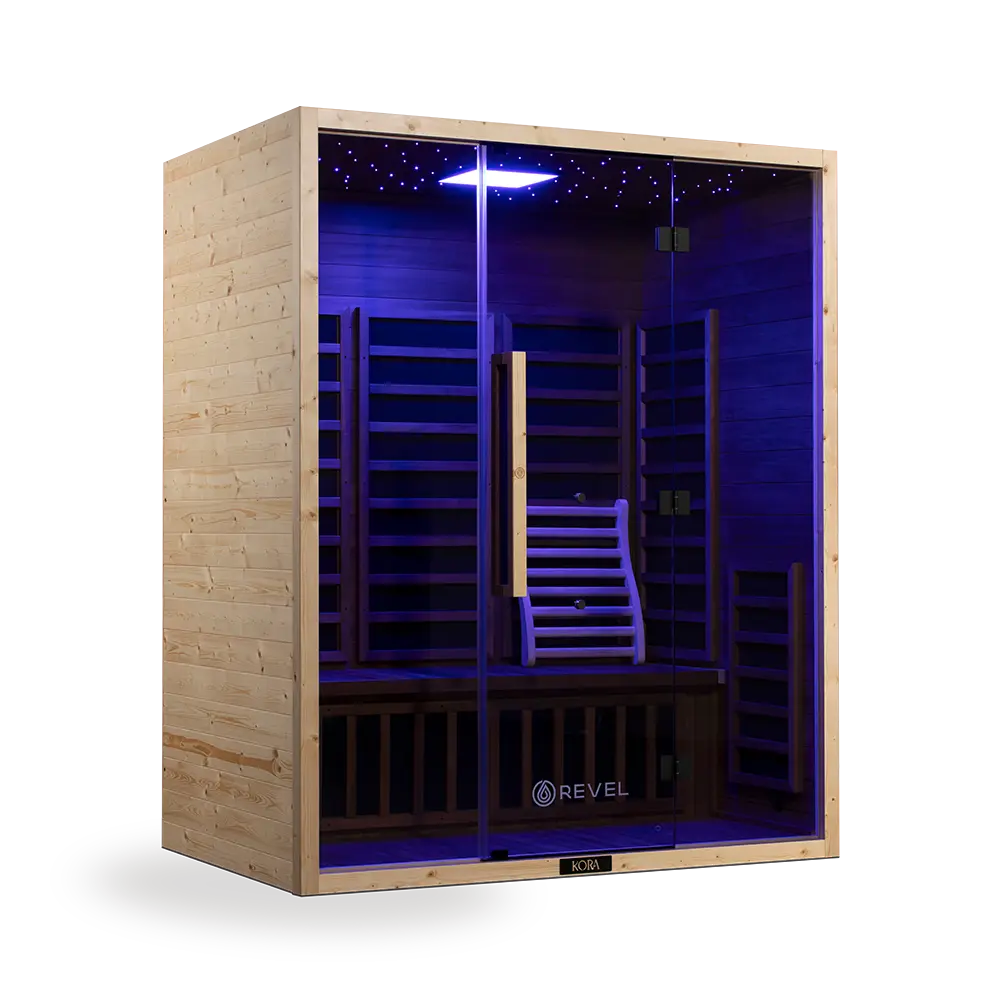 Revel Kora 3 Person Far Infrared Sauna - Next Gen - Image 8