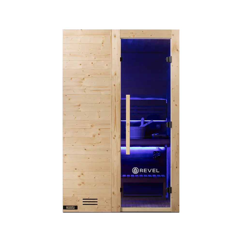 Revel Kuusi 2 Person Traditional Finnish Sauna - Image 19