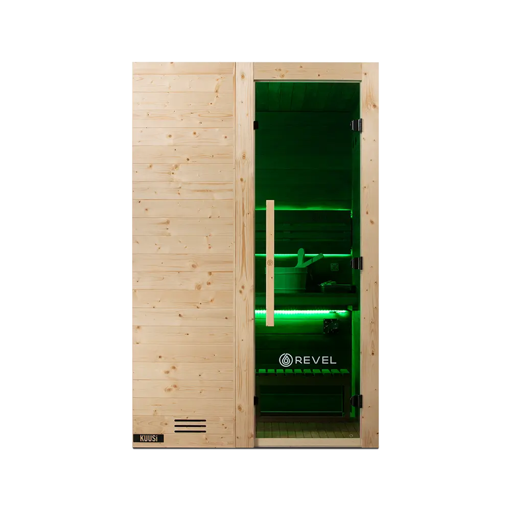 Revel Kuusi 2 Person Traditional Finnish Sauna - Image 20