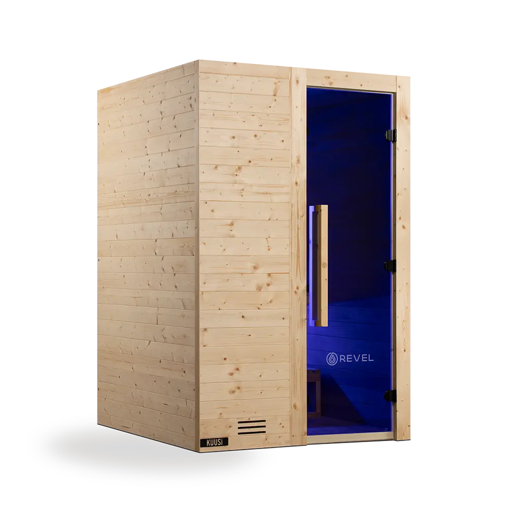Revel Kuusi 2 Person Traditional Finnish Sauna - Image 5