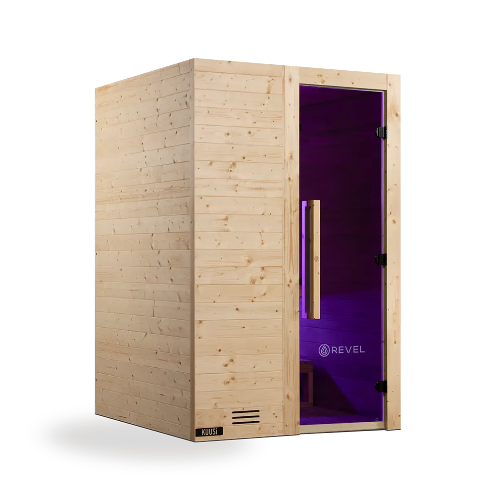 Revel Kuusi 2 Person Traditional Finnish Sauna - Image 7
