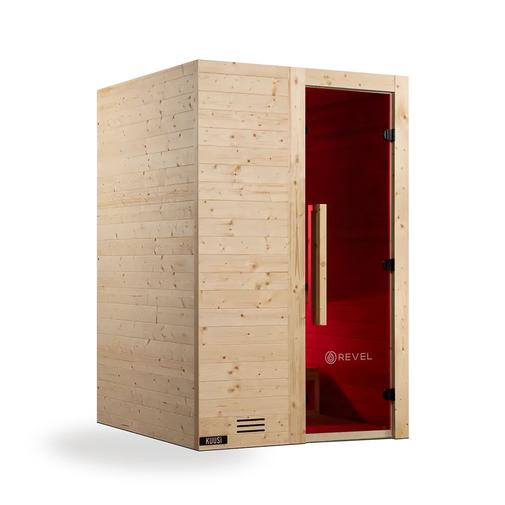 Revel Kuusi 2 Person Traditional Finnish Sauna - Image 8