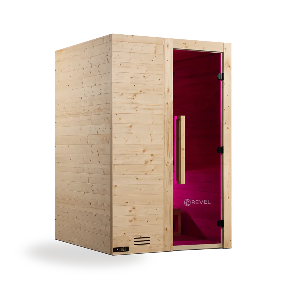 Revel Kuusi 2 Person Traditional Finnish Sauna - Image 9