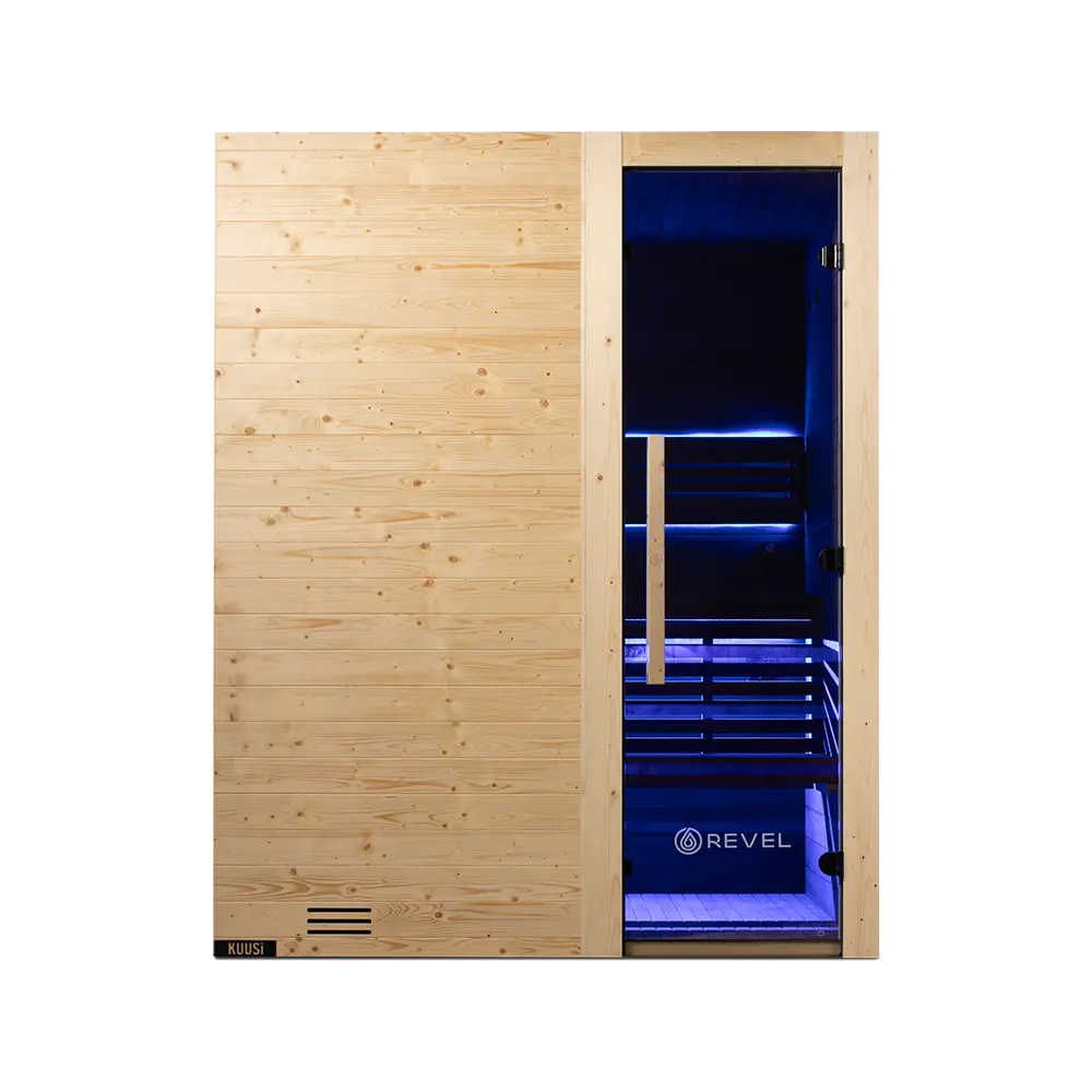 Revel Kuusi 4 Person Traditional Finnish Sauna - Image 22
