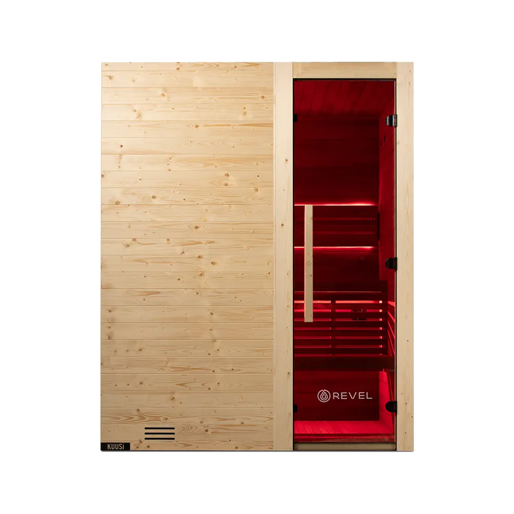 Revel Kuusi 4 Person Traditional Finnish Sauna - Image 24