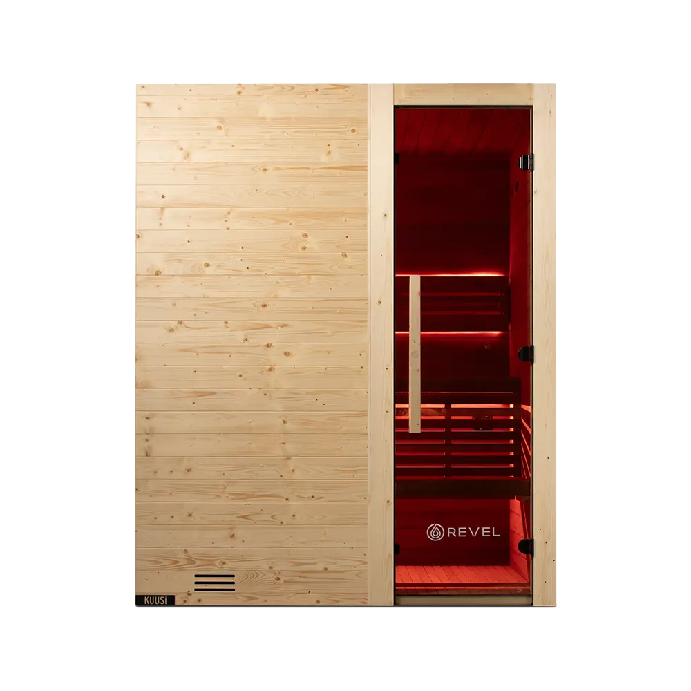 Revel Kuusi 4 Person Traditional Finnish Sauna - Image 26