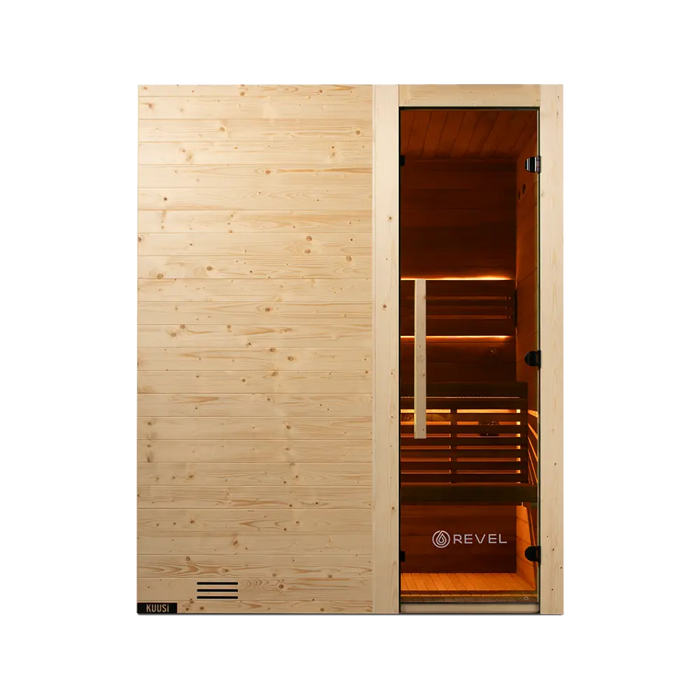 Revel Kuusi 4 Person Traditional Finnish Sauna - Image 27
