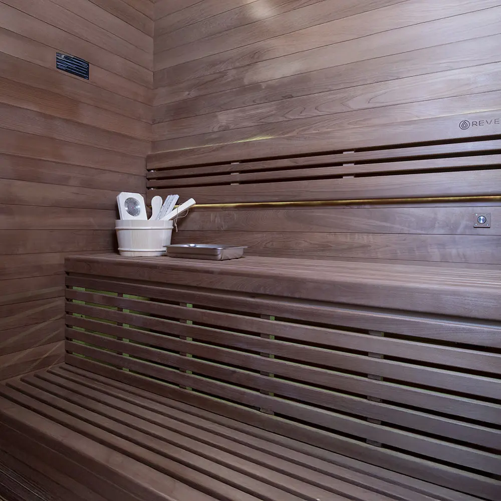 Revel Kuusi 4 Person Traditional Finnish Sauna - Image 3