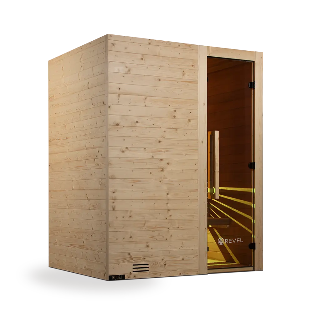 Revel Kuusi 4 Person Traditional Finnish Sauna - Image 5