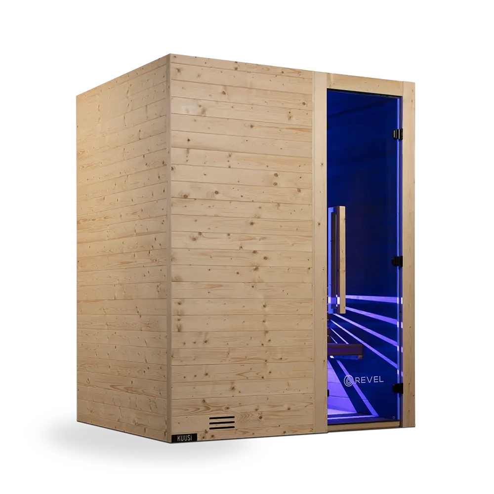 Revel Kuusi 4 Person Traditional Finnish Sauna - Image 6