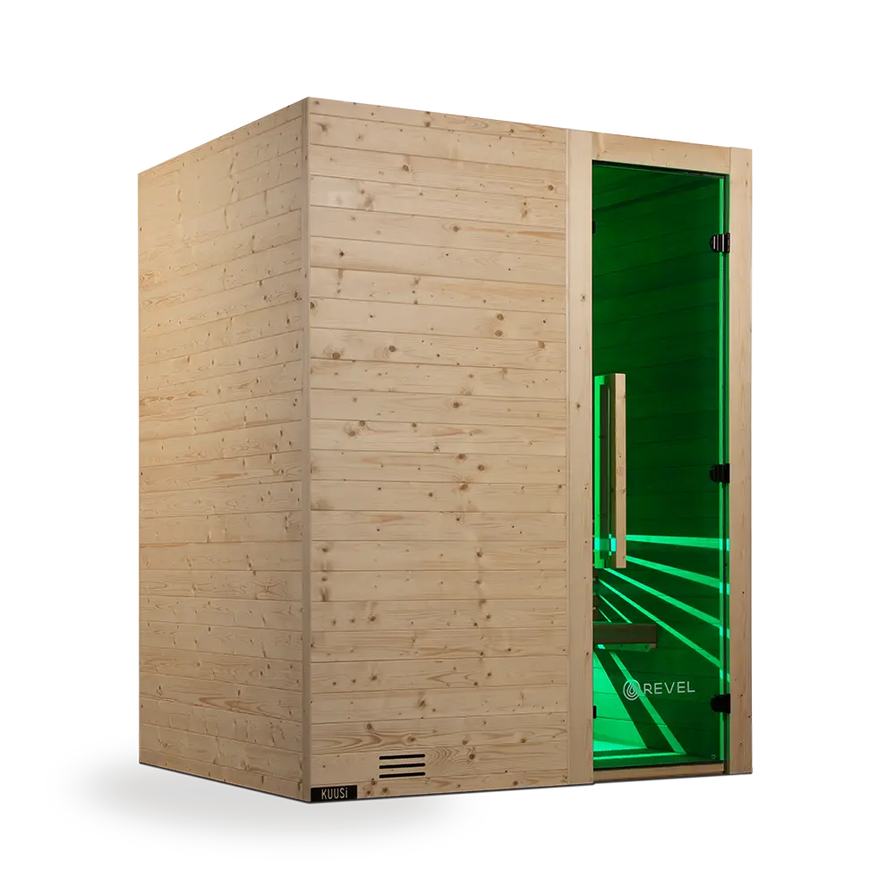 Revel Kuusi 4 Person Traditional Finnish Sauna - Image 7