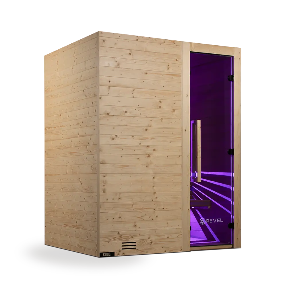Revel Kuusi 4 Person Traditional Finnish Sauna - Image 8