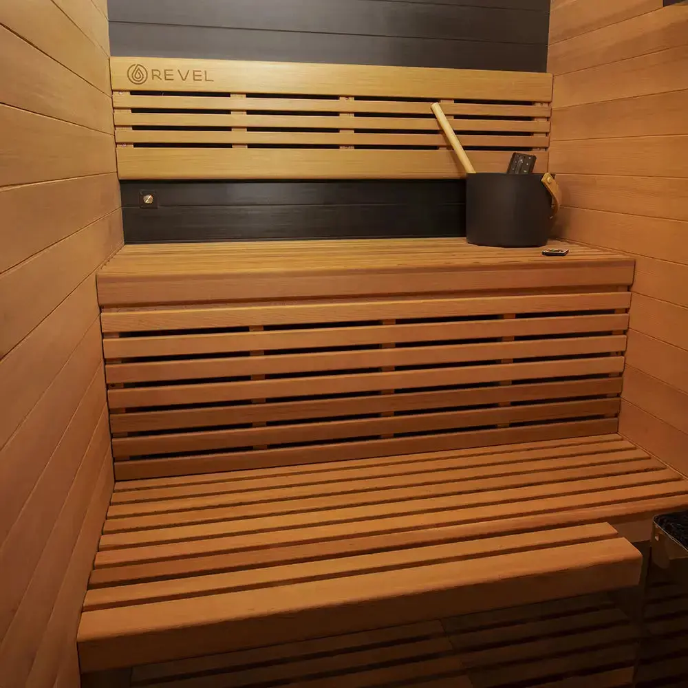 Revel Loom 2 Person Traditional Finnish Sauna - Next Gen - Image 8
