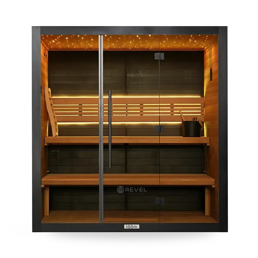 Revel Loom 4 Person Traditional Finnish Sauna - Next Gen - Image 14