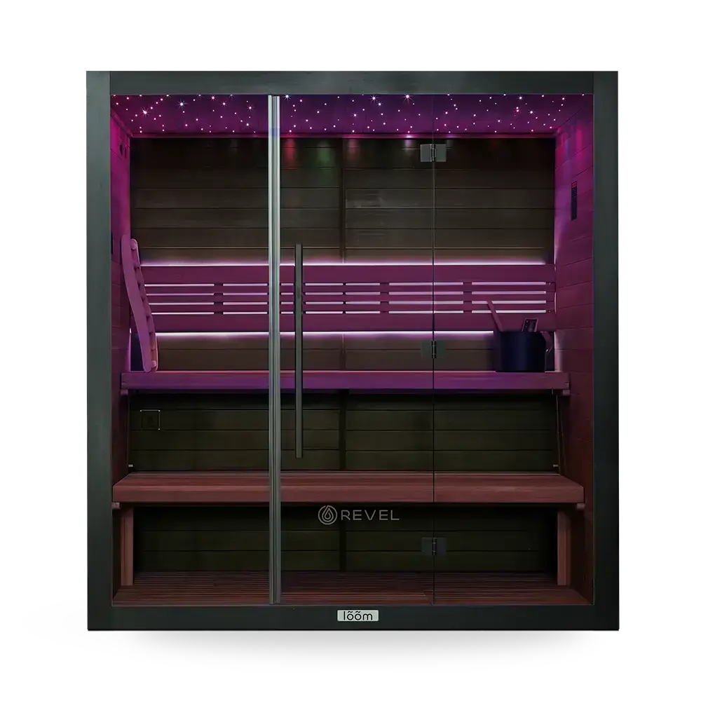 Revel Loom 4 Person Traditional Finnish Sauna - Next Gen - Image 16