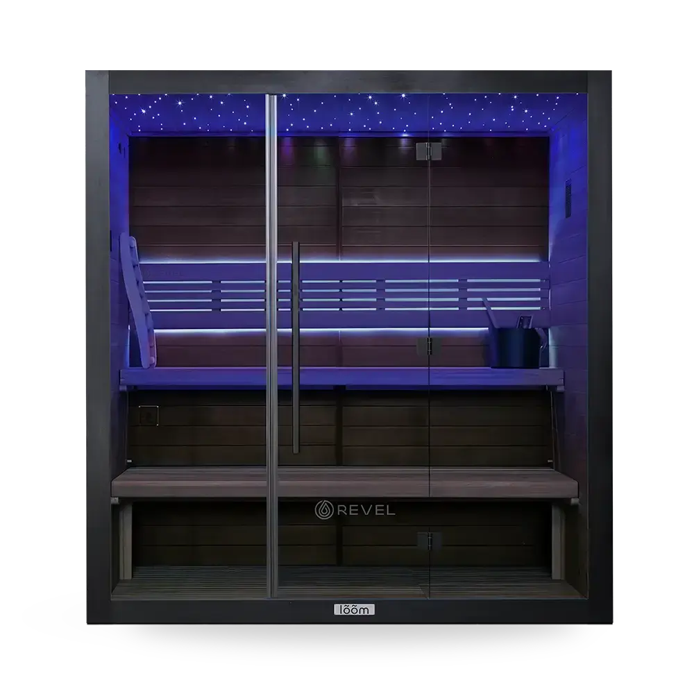 Revel Loom 4 Person Traditional Finnish Sauna - Next Gen - Image 17