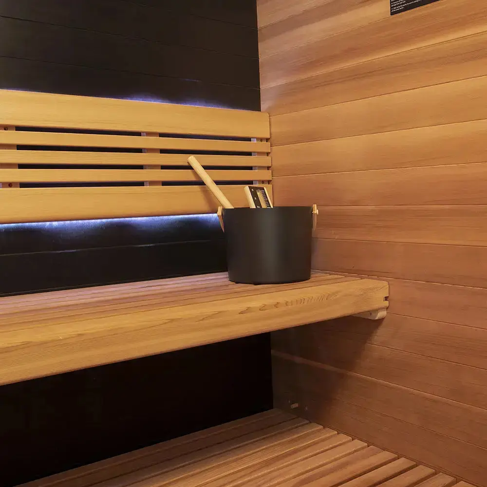 Revel Loom 4 Person Traditional Finnish Sauna - Next Gen - Image 4