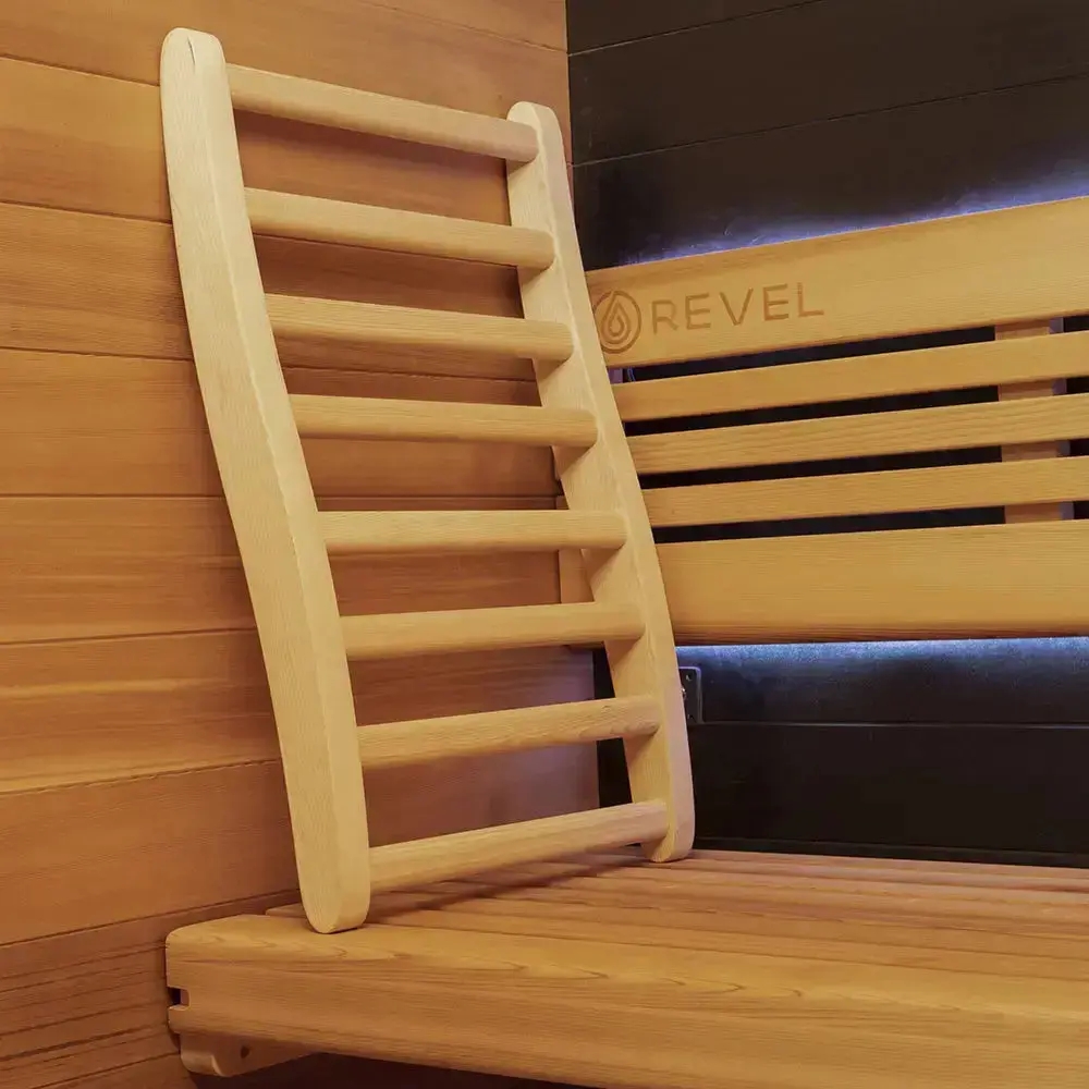Revel Loom 4 Person Traditional Finnish Sauna - Next Gen - Image 5