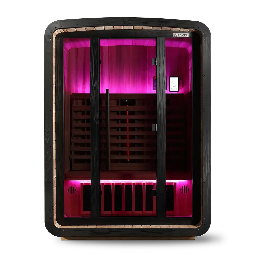 Revel Luna 3 Person Infrared Cabin Sauna - Next Gen - Image 16