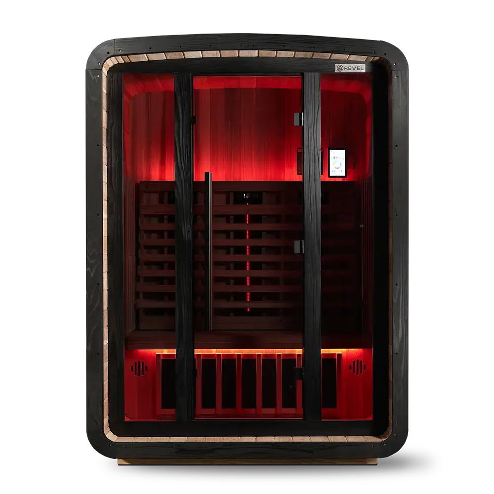 Revel Luna 3 Person Infrared Cabin Sauna - Next Gen - Image 17