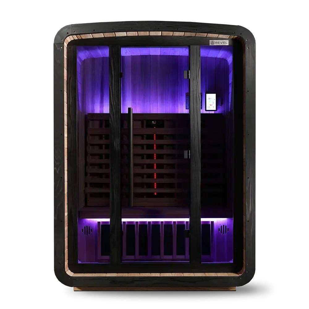 Revel Luna 3 Person Infrared Cabin Sauna - Next Gen - Image 18
