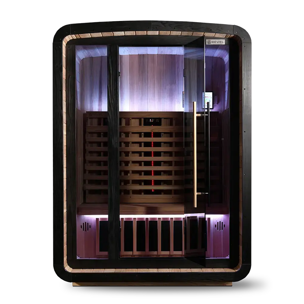 Revel Luna 3 Person Infrared Cabin Sauna - Next Gen - Image 19