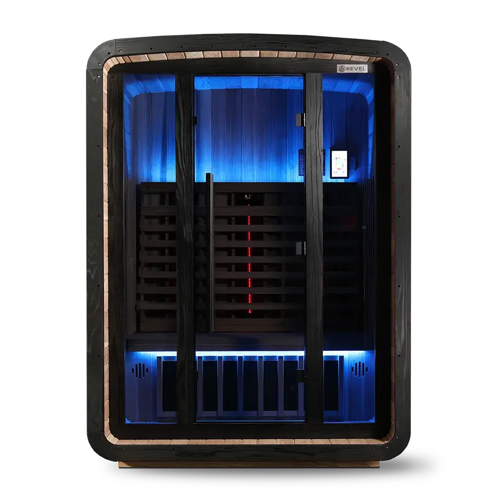 Revel Luna 3 Person Infrared Cabin Sauna - Next Gen - Image 21