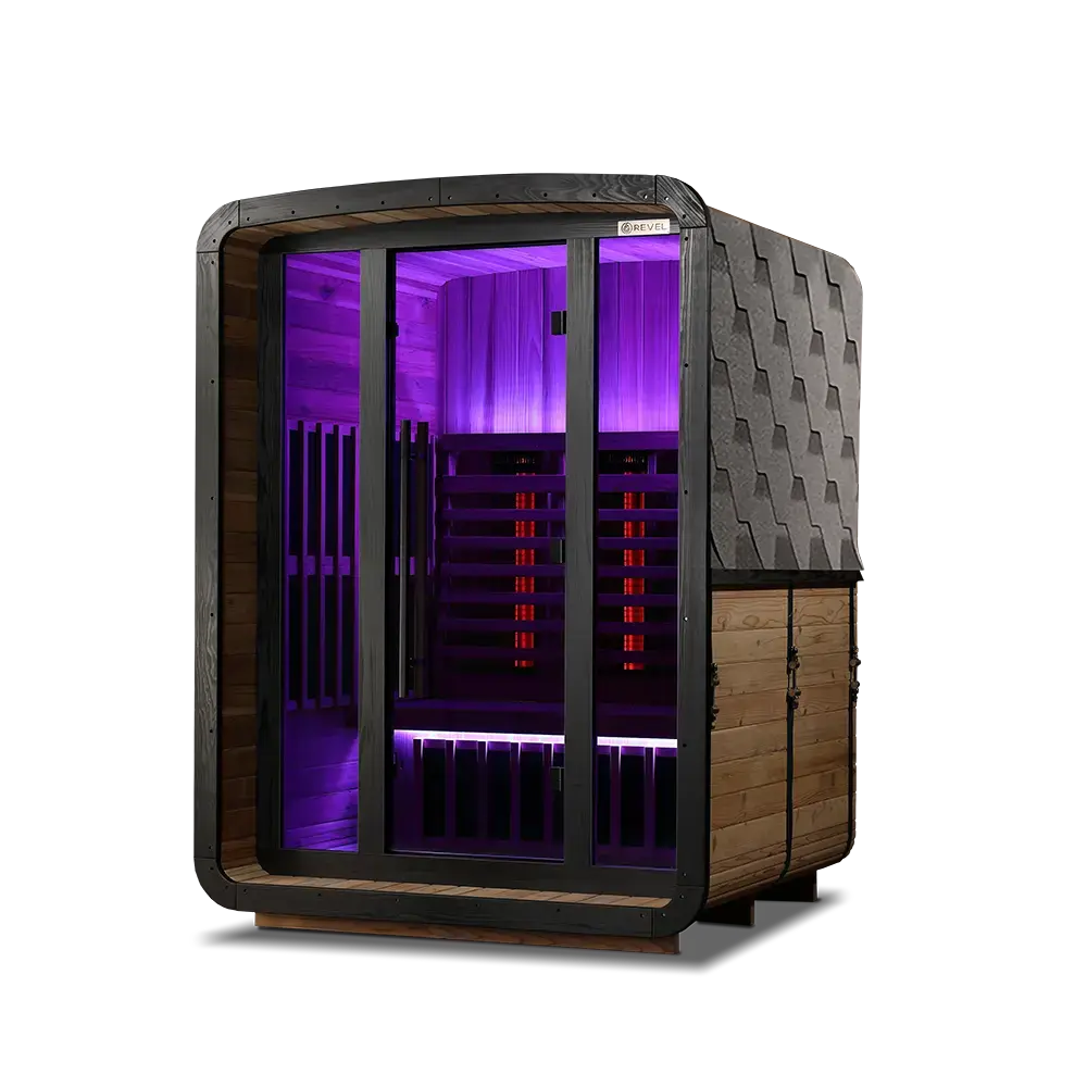 Revel Luna 3 Person Infrared Cabin Sauna - Next Gen - Image 24