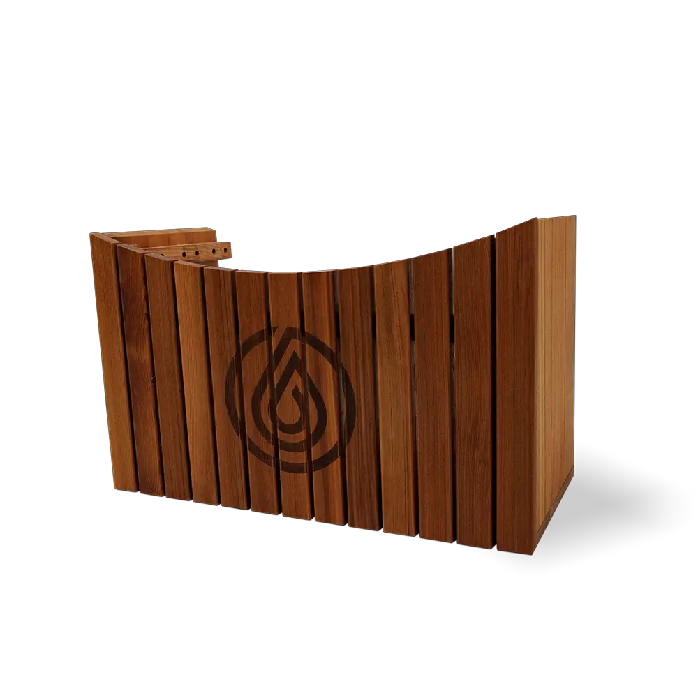 Revel Luna 3P Infrared Cabin Sauna with Glacier Solo Ice Bath and 1HP Chiller - Image 16