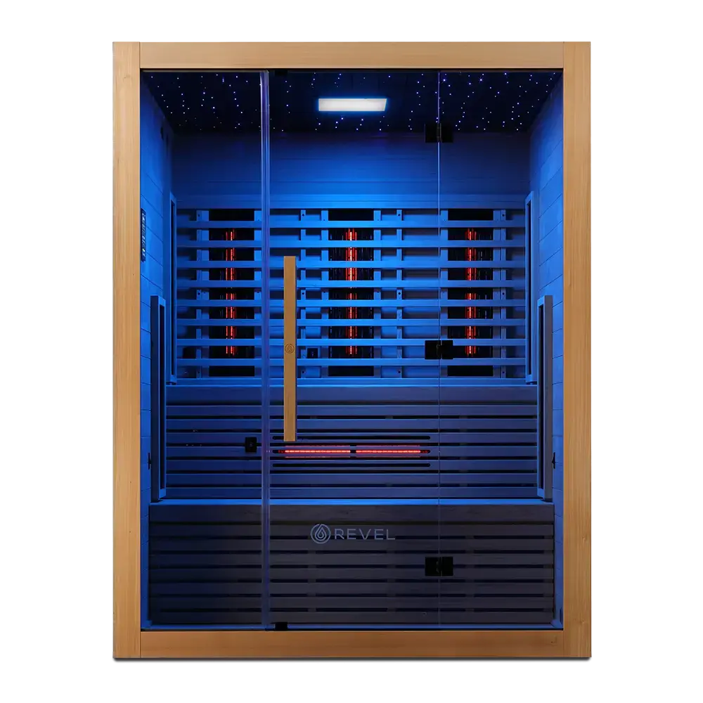 Revel NordicWave Infrared & Traditional Hybrid Sauna - Next Gen - Image 10