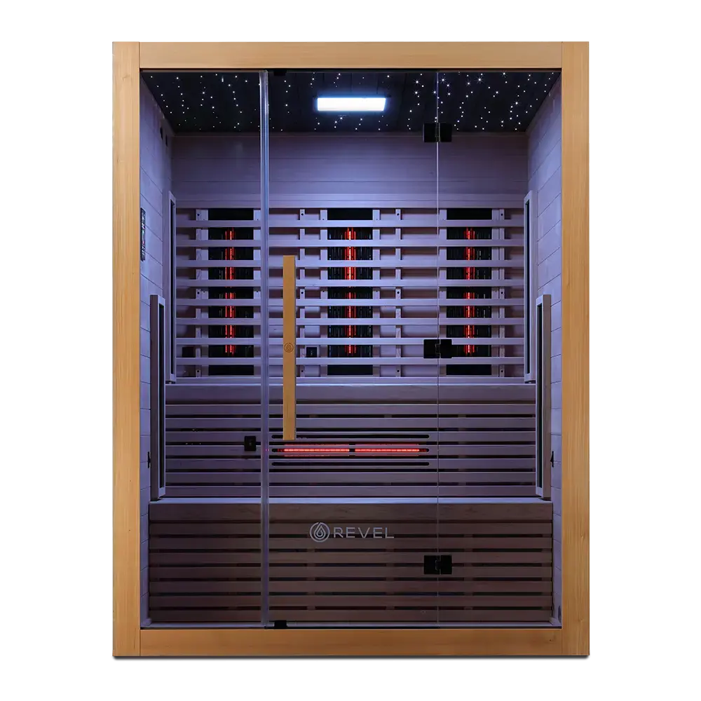Revel NordicWave Infrared & Traditional Hybrid Sauna - Next Gen - Image 12