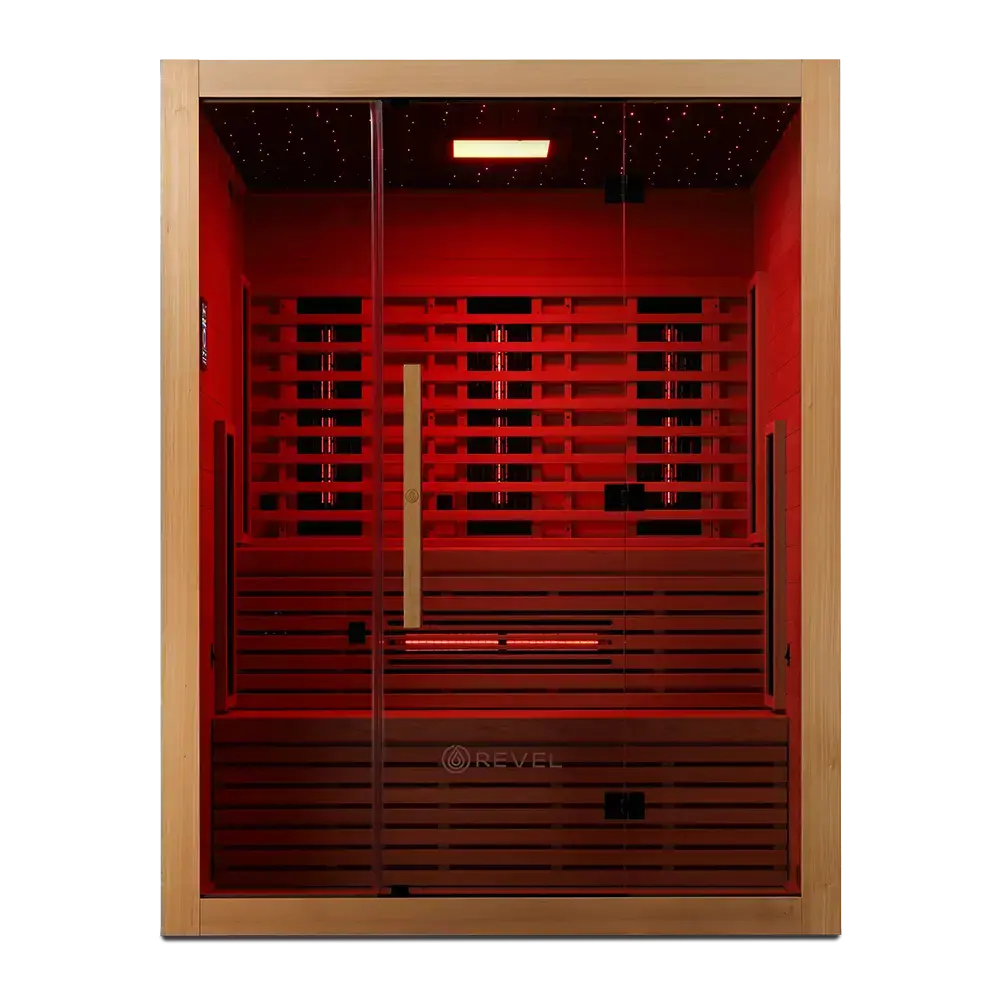 Revel NordicWave Infrared & Traditional Hybrid Sauna - Next Gen - Image 14
